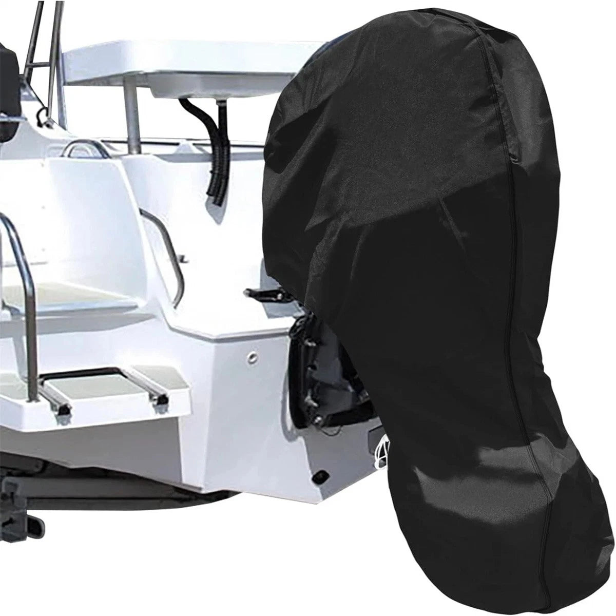 Outboard Motor Cover for 250-300HP Motors (Waterproof, Heavy-Duty)