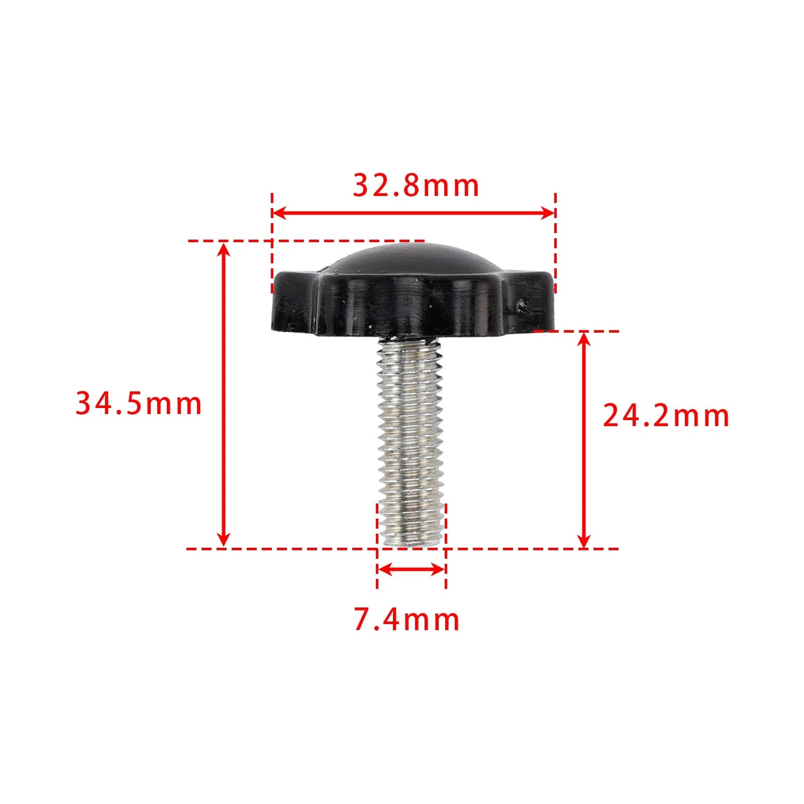 4X Saddle Bag Safety Bolts Theft Deterrent Locks Kit for Touring (1993–2018)