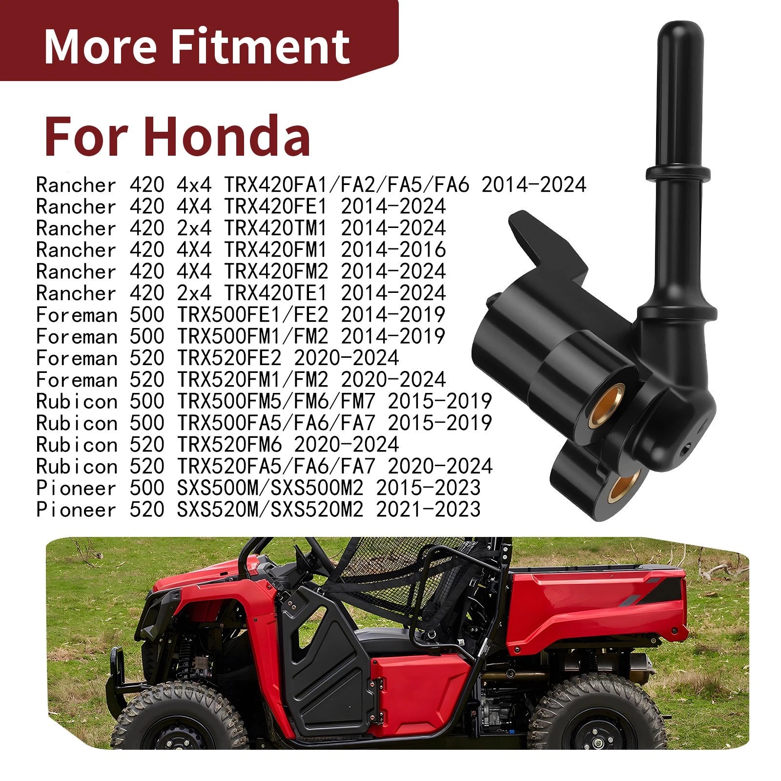 Fuel Injector Joint Cap 16422-HR3-A41 for Honda Rancher 420, Foreman 500 (2007–2023)