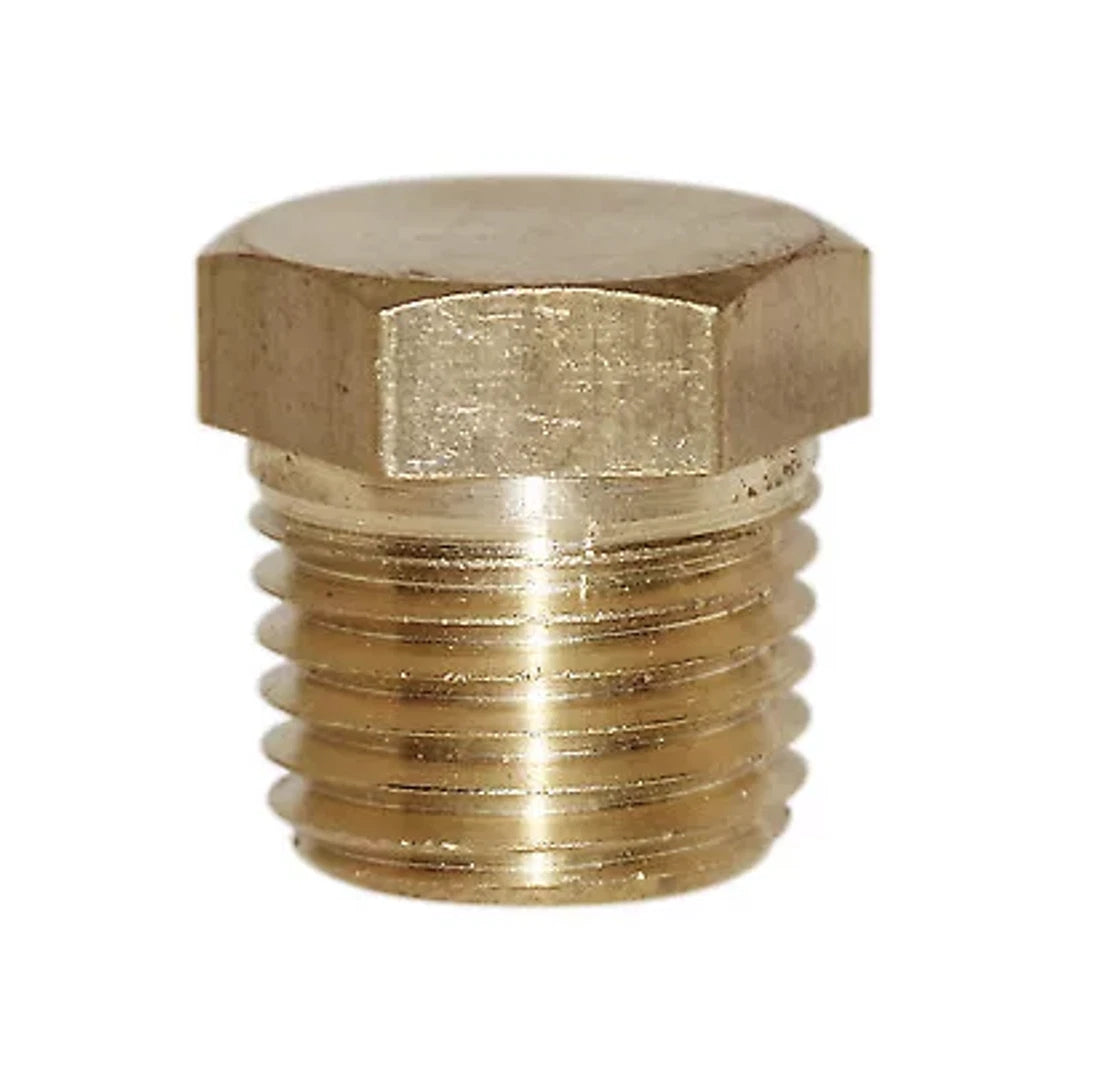 Set of 2 Brass Plug Fittings for Mercury MerCruiser (22-36382, 36382)