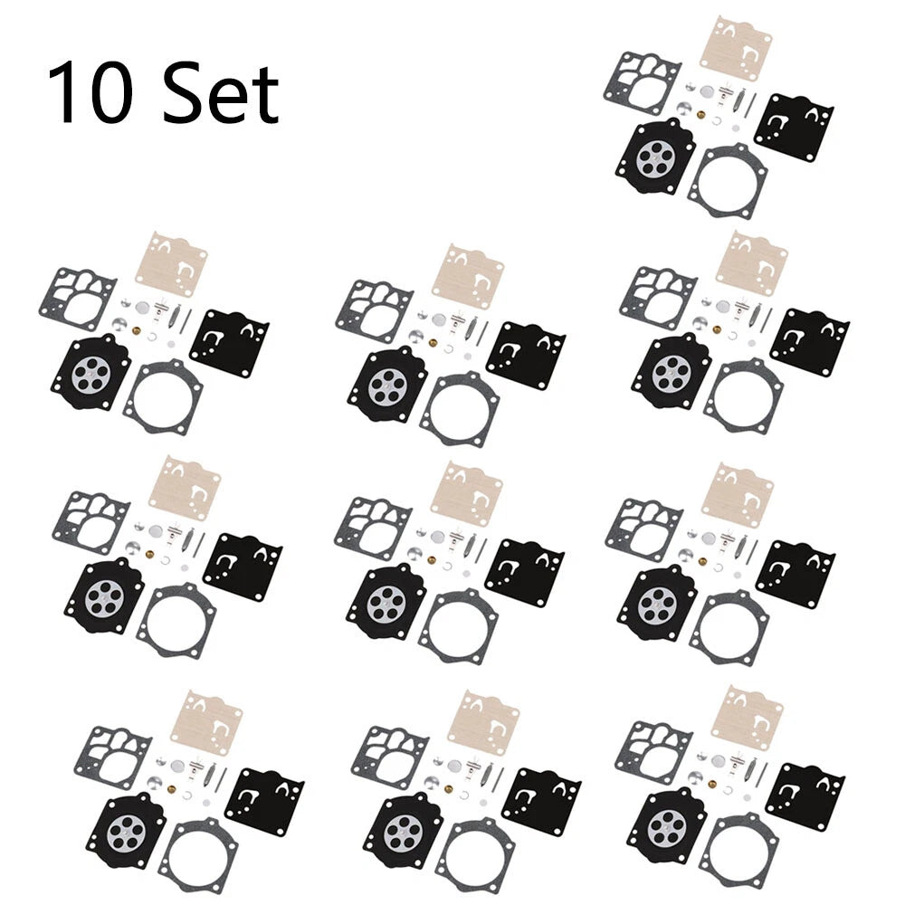Set of 10 Carburetor Repair Parts for Walbro K12-WG (Husqvarna 3120XP 272 268 MS660)