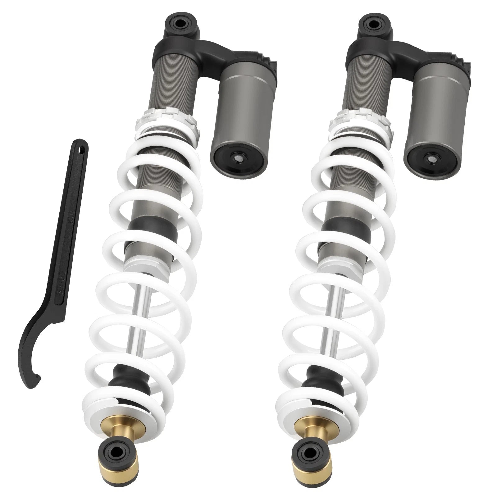 Set of 2 Air Shock Absorbers for Polaris RZR S 800 (2009–2012) 7043422