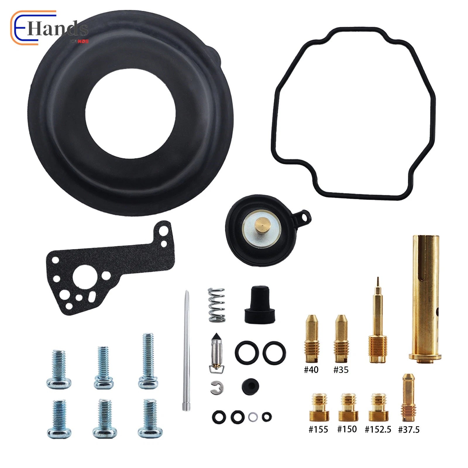 Carburetor Rebuild Kit for Yamaha VMX12 V-MAX 1200 XVZ1300 Venture Virago XV400