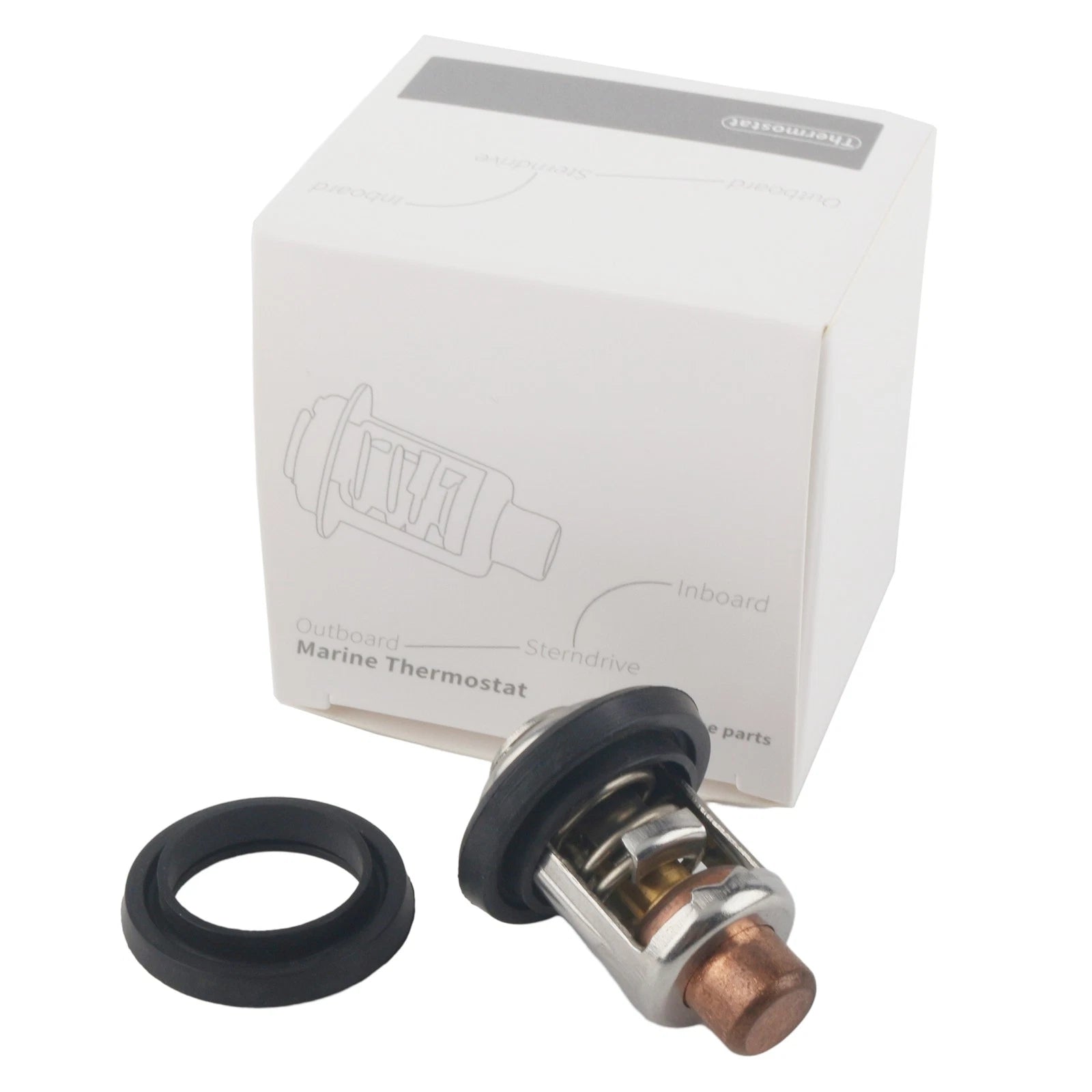 Outboard Motor Thermostat for Evinrude Johnson OMC BRP 200-250 HP (2000-2005)