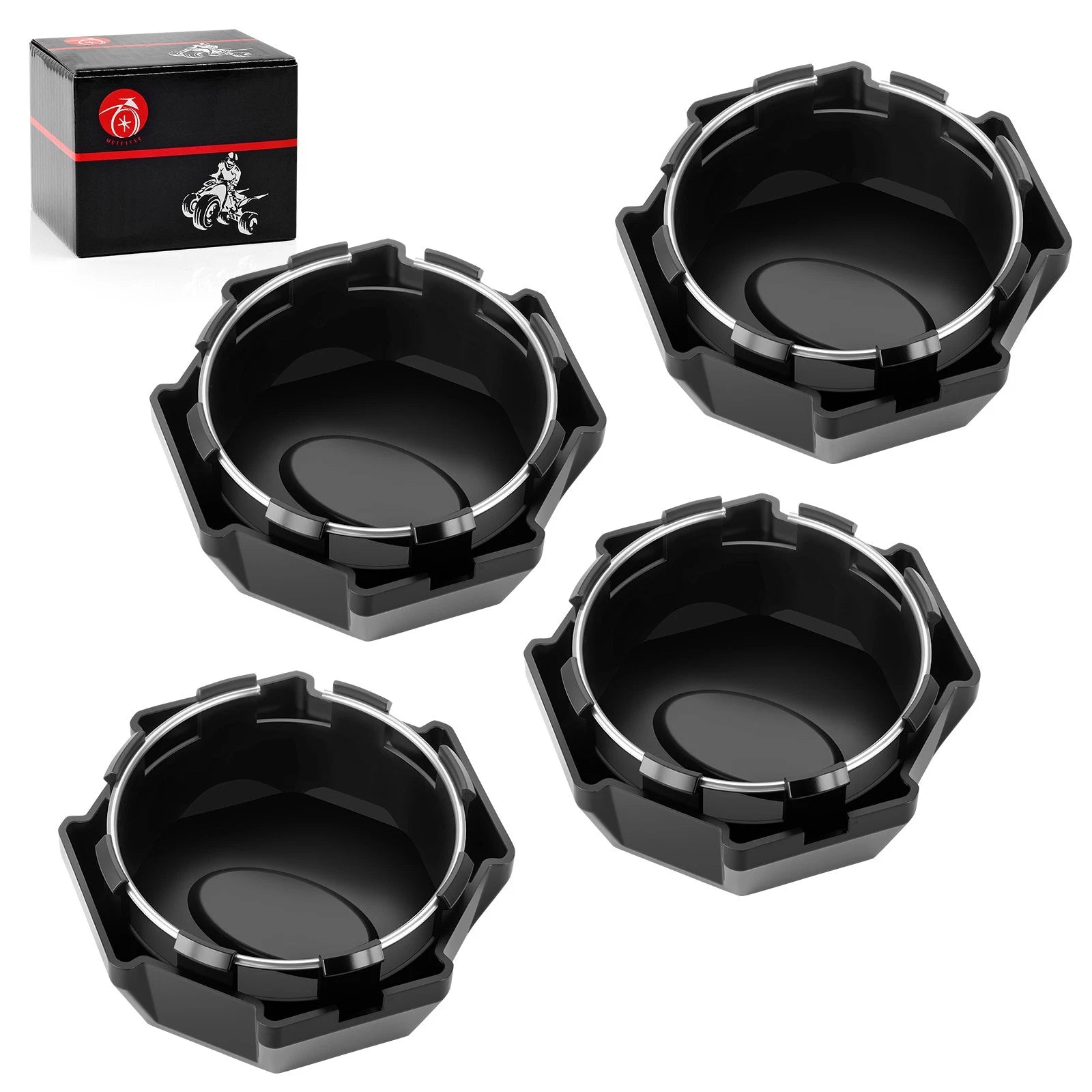Set of 4 Wheel Caps for Polaris Ranger ACE 570 (2015–2021) 1521954 1521954-458 1521954-067