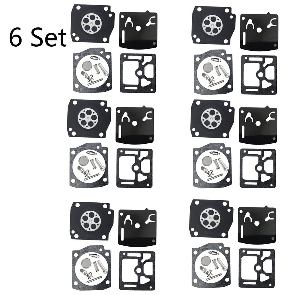 6x Carburetor Gasket Rebuild Kit for Stihl MS440 044 Chainsaw (RB-36)