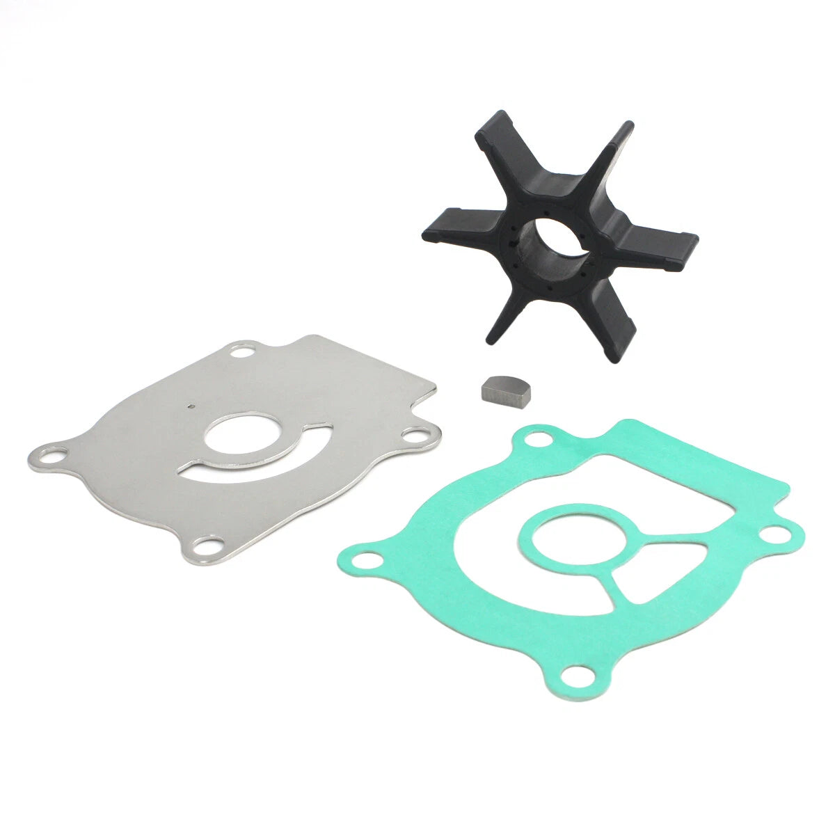 Water Pump Impeller Kit for Suzuki Outboard DF20 DF25 DF30 DF35 DF40 (17400-96352)