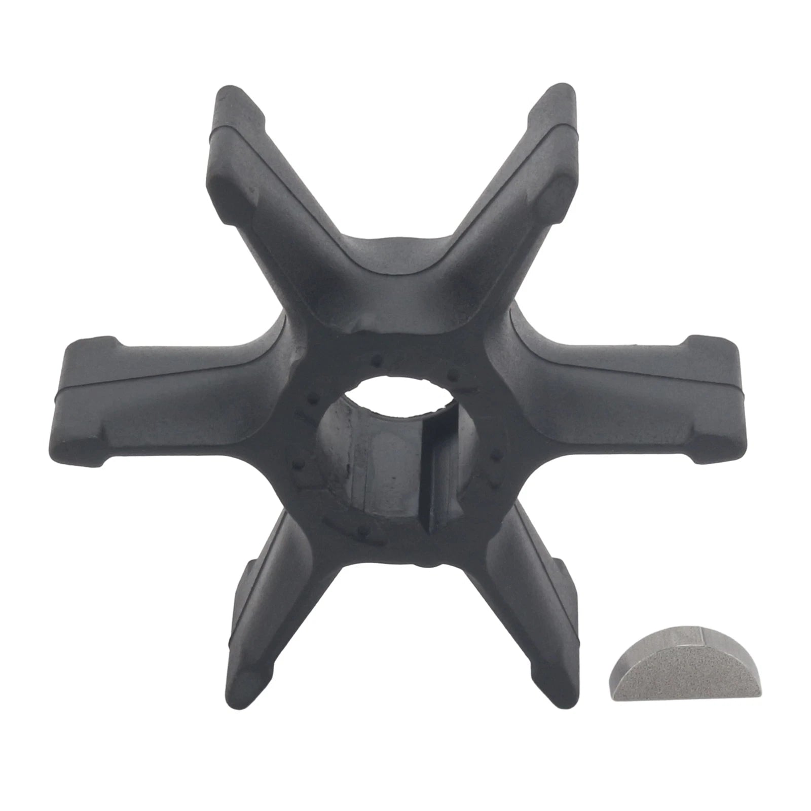 Water Pump Impeller & Key for Yamaha 2 Stroke 40 HP