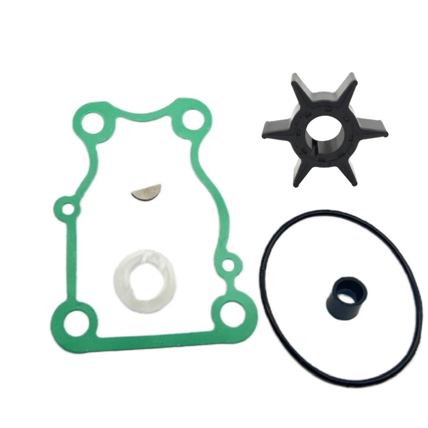 Water Pump Impeller Kit for Yamaha 25 30 40 HP 4-Stroke Outboard (66T-W0078-A0)