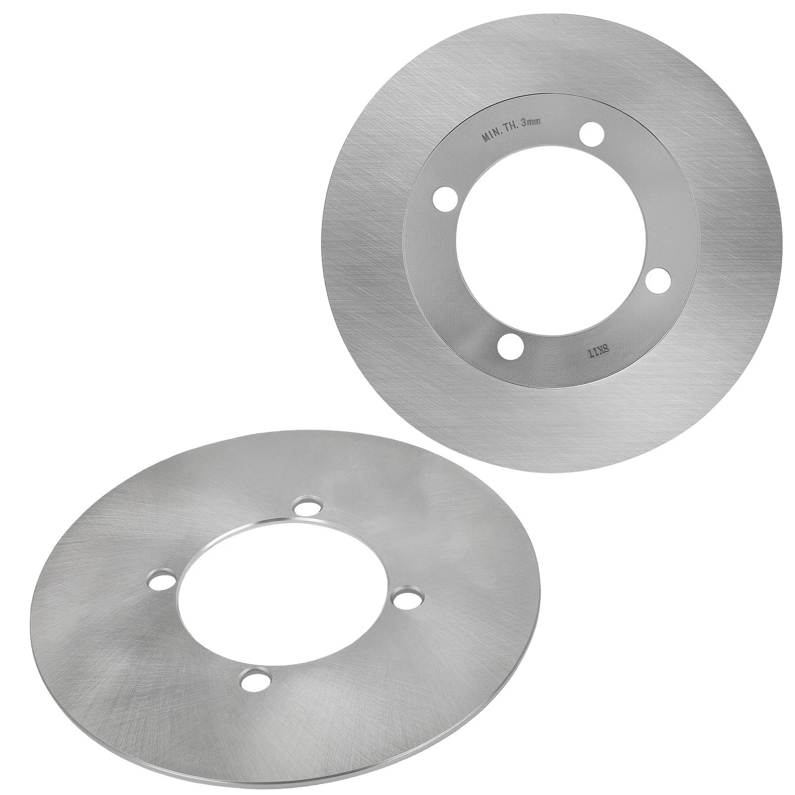 2X Front Brake Disc Rotor for Suzuki Eiger 400 500 (2002–2007, 2018)