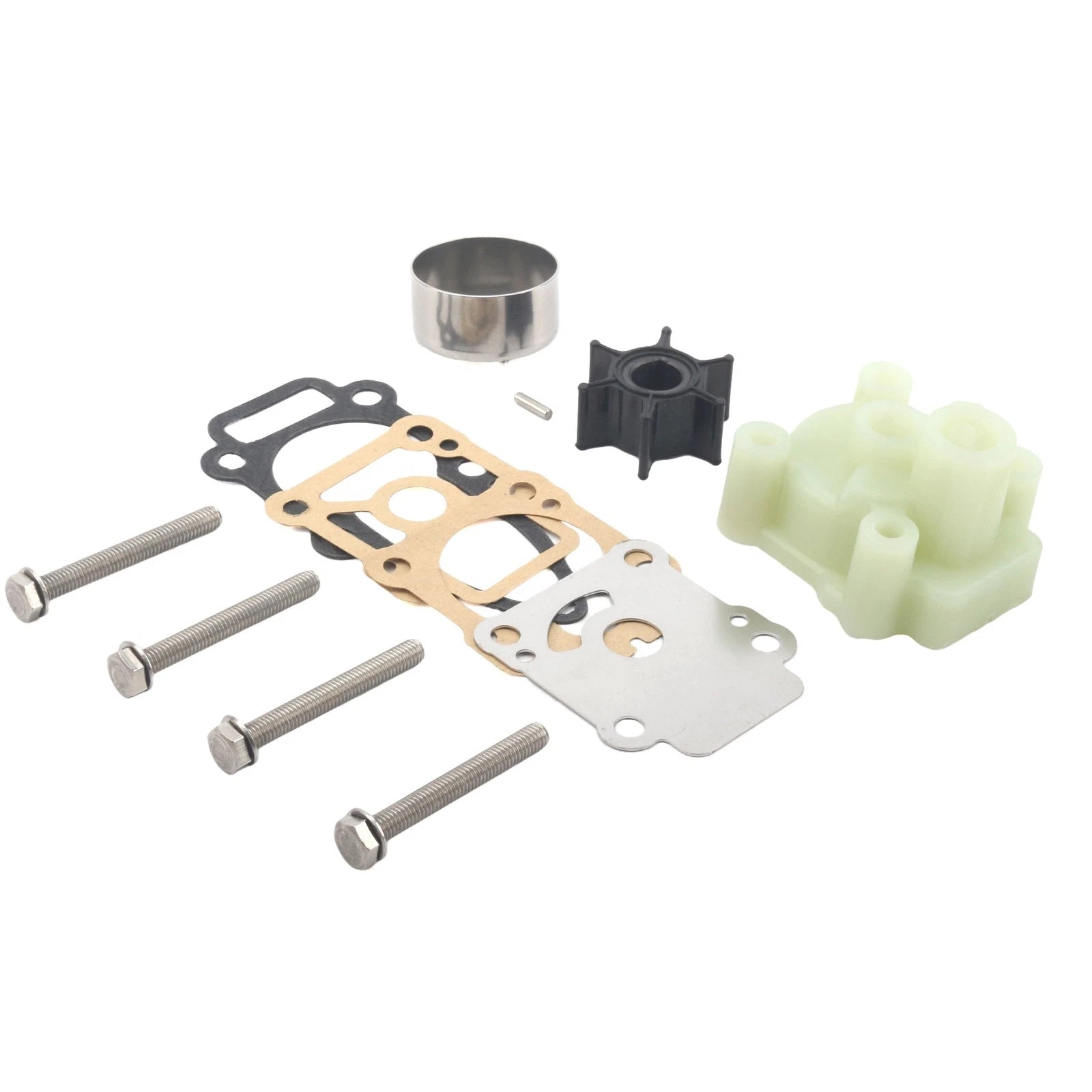 Water Pump Impeller Kit for Nissan Tohatsu 8/9.9HP Outboard 3B2-87322 3B2873222M