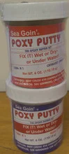 Sea Goin’ Poxy Putty – Two-Part System – Quart