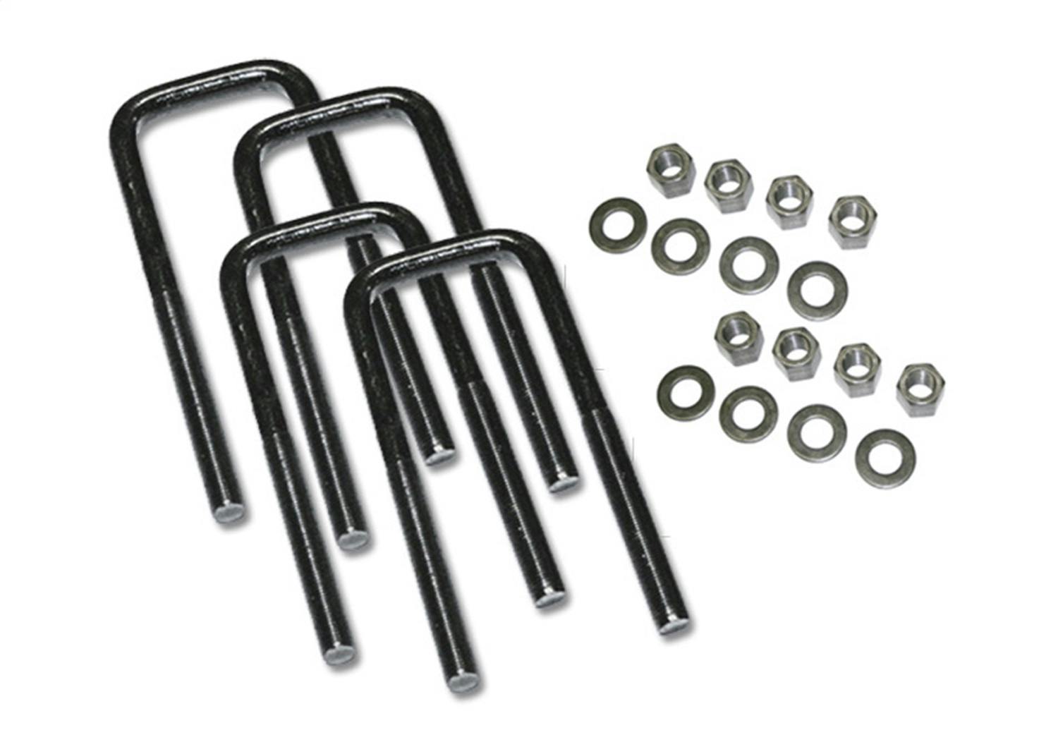 Superlift 10354 U-Bolt 4 Pack - 9/16 x 3 5/16 x 11 SQ W/HDWR