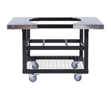 SS Side Table Oval Jr 200 Cart W/ Basket