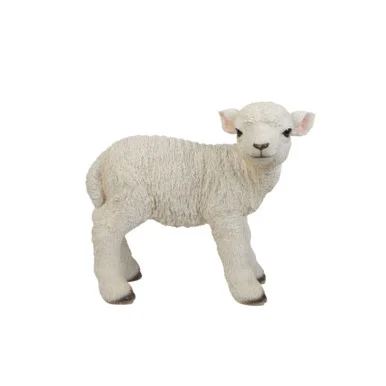 Standing Lamb Outdoor Garden Statue – 20″