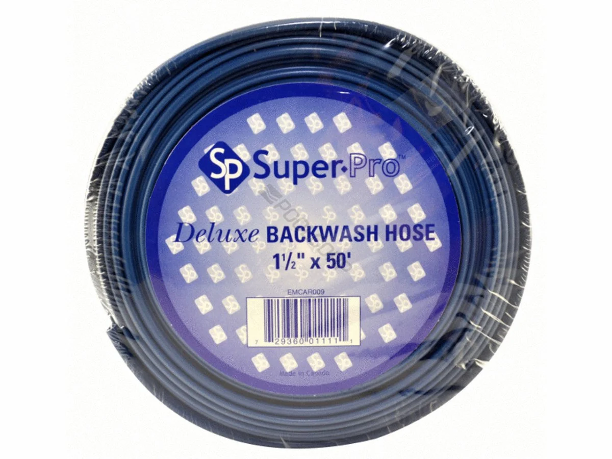SUPER-PRO 1.5″ x 50′ Deluxe Service Grade Backwash Hose