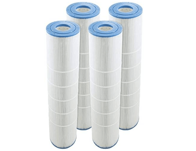 SUPER-PRO 4 Packs 130 SqFt Clean & Clear Plus Cartridge Element