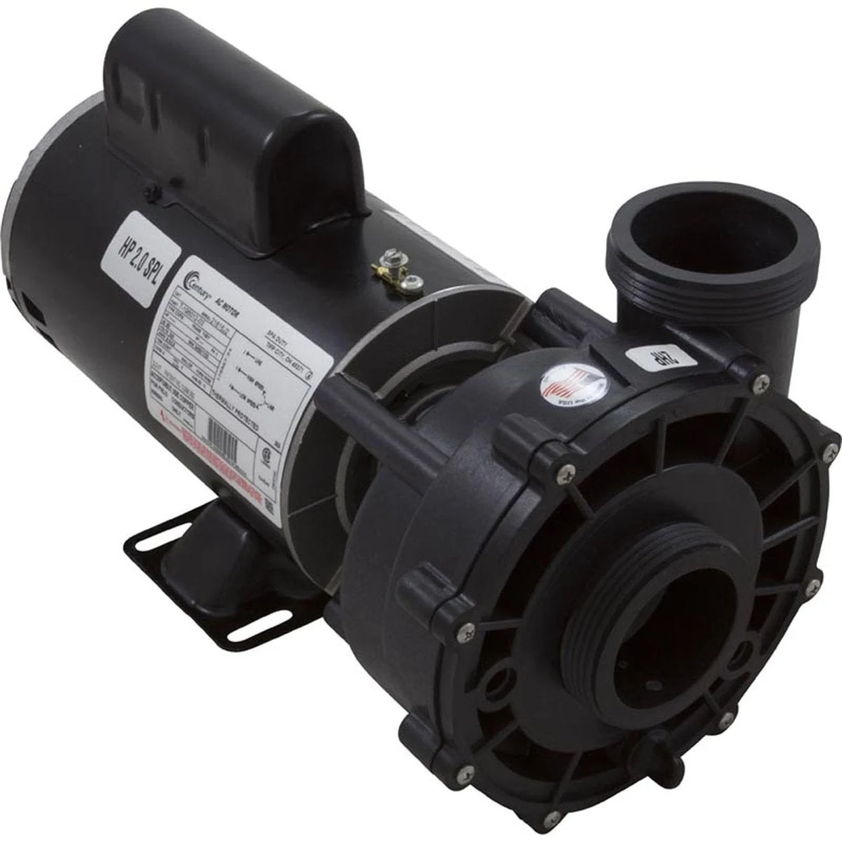 Super-Pro Spa Pump 48 Frame 2 Speed 2HP 230V SG9012-S0Z