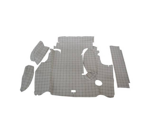Trunk Mat, Burtex, Plaid