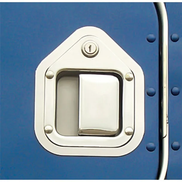 Turnpike Truck Trim Stainless Steel Door Latch Trim For Kenworth