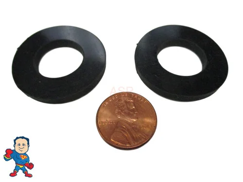 Twin Pack 1″ Split Nut Gaskets for Saluspa Lay-Z-Spa™ Airjet™ B/C Air Union Coupling – 1 1/4″ Diameter