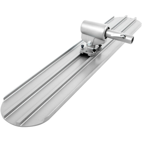 Bull Float Magnesium Concrete Float 48 x 8" Round End Concrete Float Tool Cement Tool Bull Concrete Kit Bull Float with 4 Float Handle Bull Float Bracket Concrete Tools Finishing Bull Float