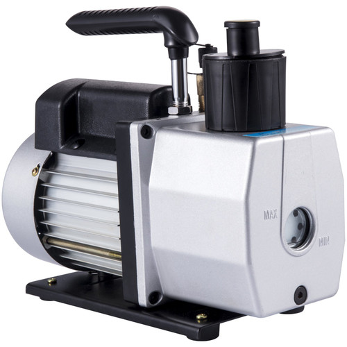 Vacuum Pump 5 CFM Dual Stage Refrigerant Vacuum Pump 1/2 HP Air Conditioner Refrigerant HVAC Air Tool,HVAC Rotary Auto Refrigerant Vacuum Pump for Automobile Reparation Vacuum Evacuation