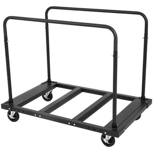 Drywall Cart, 1800 LBS Panel Dolly Cart with 45.28" x 29.13" Deck and 5" Swivel Wheels, Heavy-Duty Drywall Sheet Cart, Handling Wall Panel, Sheetrock, Lumber, for Garage, Home, Warehouse