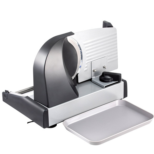 7.5" Commercial Meat Slicer 200W Electric Deli Slicer for Meat Veggie Bread