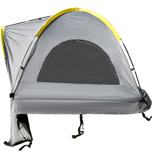 Truck Tent Standard 6.5 Truck Bed Tent, Pickup Tent, Waterproof Truck Camper, 2-Person Sleeping Capacity, 2 Mesh Windows, Easy To Setup Truck Tents For Camping, Hiking, Fishing, Grey Color