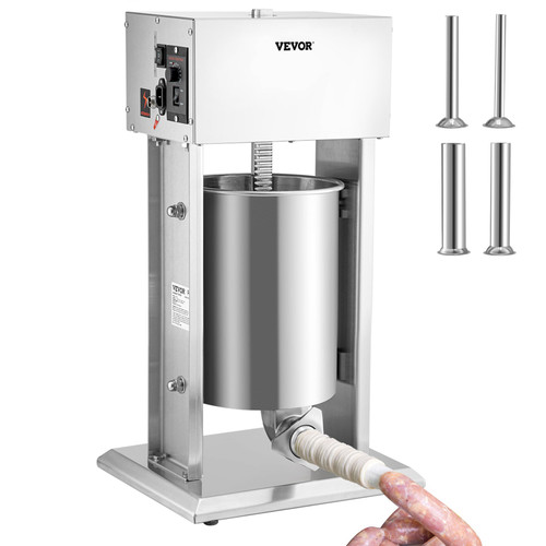 Electric Sausage Stuffer 10L Variable Speed Sausage Maker Stainless Steel