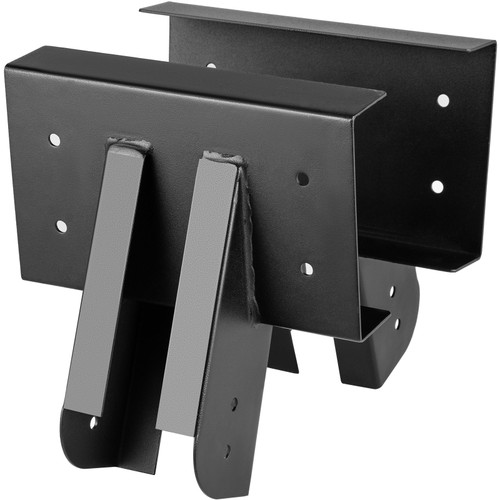 Swing Set Bracket 9.84" Swing Bracket A-Frame Construction Swing Set Hardware Iron Material with Black Powder Coated DIY Swing Set Middle Bracket Swing Set Kit for 2 (4x4) Legs & 1 (4x6) Beam