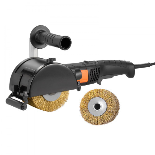 Burnishing Polishing Machine 1300W 6-Speed Electric Metal Polisher Sander 1 Wheel
