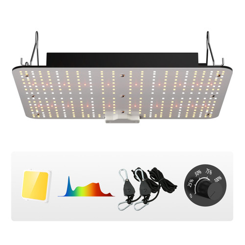 150W LED Grow Light, Samsung 281B+PRO Chips for Indoor Plants Growing, Full Spectrum Dimmable, High Yield Growing Lamp,Daisy Chain Driver, 3x3 ft Grow Tent