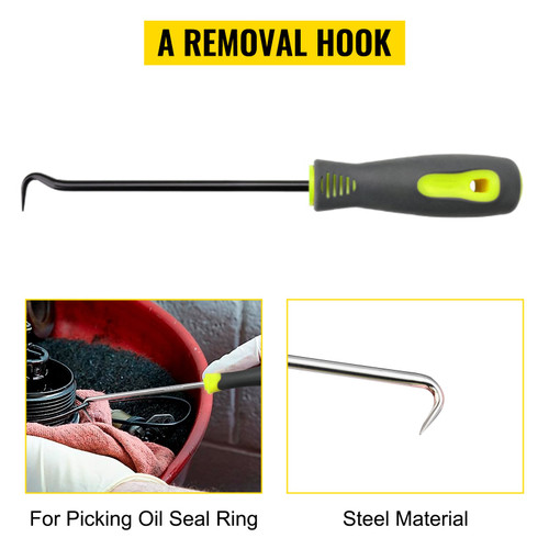 U Joint Puller, Class 4-6 Universal Joint Puller, 1.25" - 1.7" Automotive U Joint Tools, U Joint Removal Tool with Hook Set, Steel U-Joint Remover Works On Most Vehicles and Light Duty Trucks
