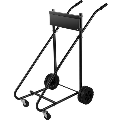 Boat Motor Stand, 315 LBS Outboard Motor Carrier, 142.88 KG Outboard Engine Stand, Six Wheels Boat Motor Dolly, Heavy Duty Multi Purposed Portable Boat Motor for Motor Repair, Maintenance, Storage