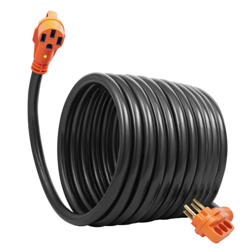30ft RV Extension Cord Power Cord 50Amp NEMA 14-50R/NEMA 14-50P ETL Listed