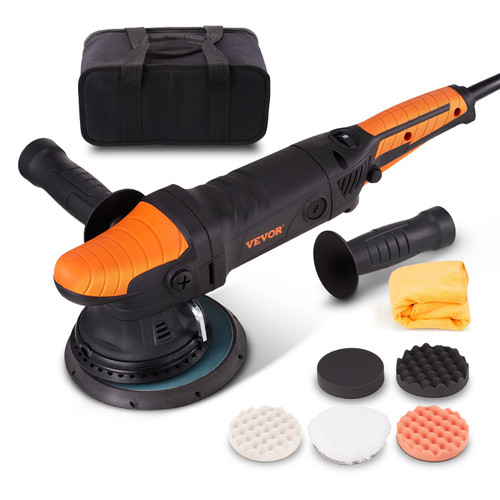 Car Polisher Buffer Sander Waxer Kit 6 Variable speed 6" 4600RPM w/ Pads