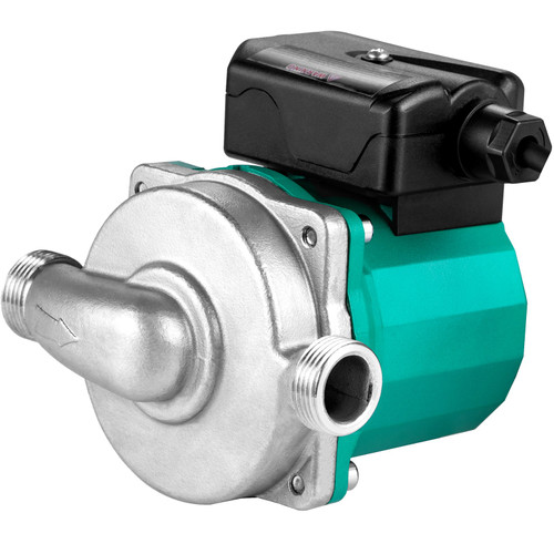 Hot Water Recirculating Pump, 93W 110V Water Circulator Pump, Automatic Start Circulating Pump NPT 3/4" w/Brass Fittings, Stainless Steel Head, 3 Speed Control for Electric Water Heater System