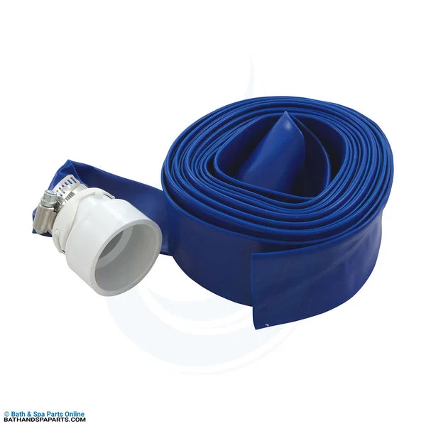 Valterra Backwash Hose [1-1/2″ x 25′ w/Clamp Adapter] (B8226FT)