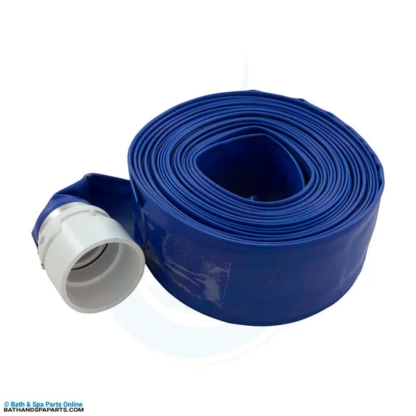 Valterra Backwash Hose [2″ x 50′ w/Clamp Adapter] (B8258FT)