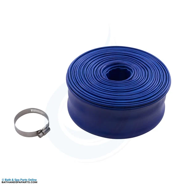 Valterra Backwash Hose [2″ x 50′ w/Clamp] (B8258)