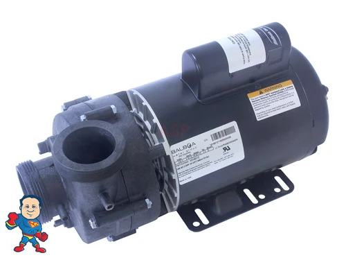 Vico Ultimax 4.0hp 2-Speed Spa Pump | 230v 56 Frame | 2″ Side Discharge | Complete Assembly