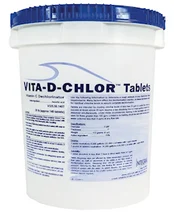 Vita-D-Chlor Tablets- 35 Lbs – V325.50.140T