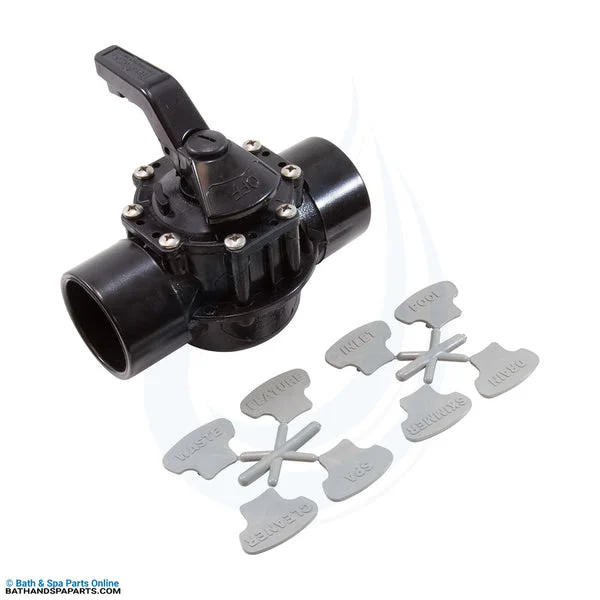 Waterway 2″ True Seal 2-Way Diverter Valve [Straight Assembly] (600-7060-CPVC)
