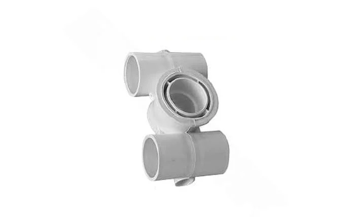 Waterway™ 210-4110 1-1⁄2″ S x 1-1⁄2″ S x 1-1⁄2″ S Hydro Gunite Spa Jet Body