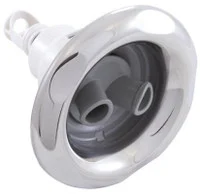 Waterway 5 Inch Twin Roto Scallop Power Storm Jet Gray SS 229-5647S