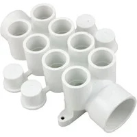 Waterway 8 Port 1 1/2 Inch SPG X 1 1/2 Inch S X 3/4 S Manifold 672-4640