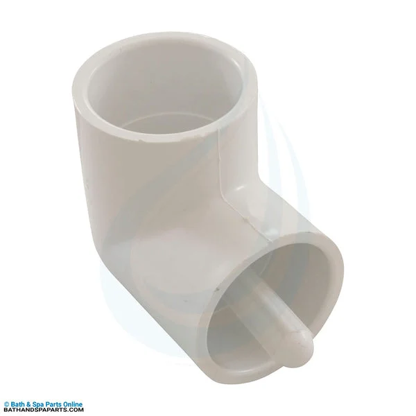 Waterway 90° Elbow [w/ Thermowell 1-1/2″ Slip x 1-1/2″ Slip] (411-5540)