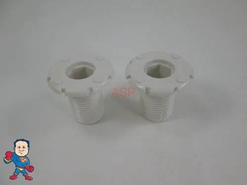 Waterway Air Jet Face 1 1/4″ Flange 3/4″ Thread – Pack of 2 | Streamline Compatible